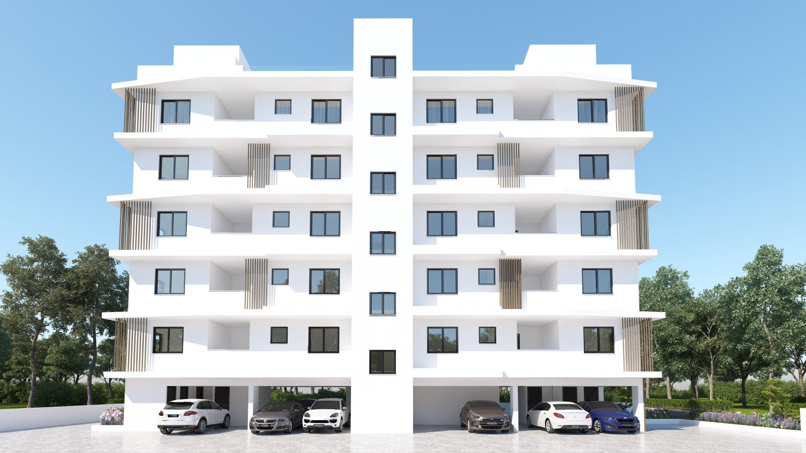 2 bedrooms Apartment in Larnaca, Larnaka, Cyprus No. 34042