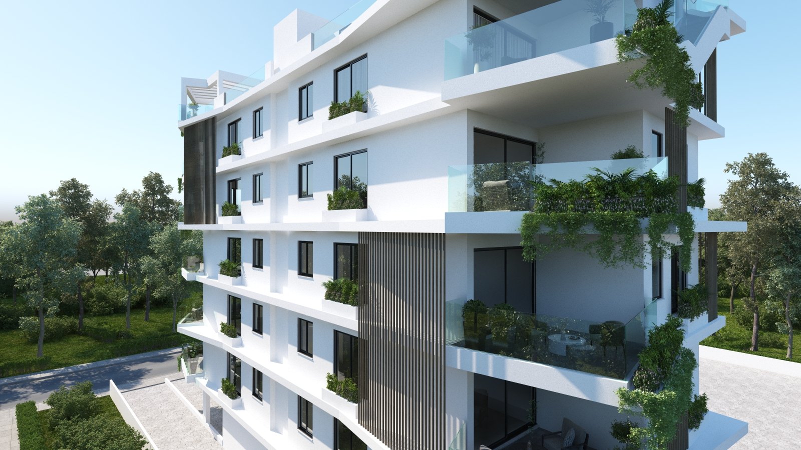 2 bedrooms Apartment in Larnaca, Larnaka, Cyprus No. 34042
