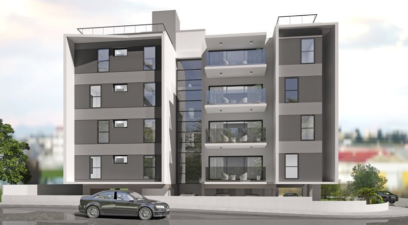 2 bedrooms Apartment in Nicosia, Cyprus No. 23402