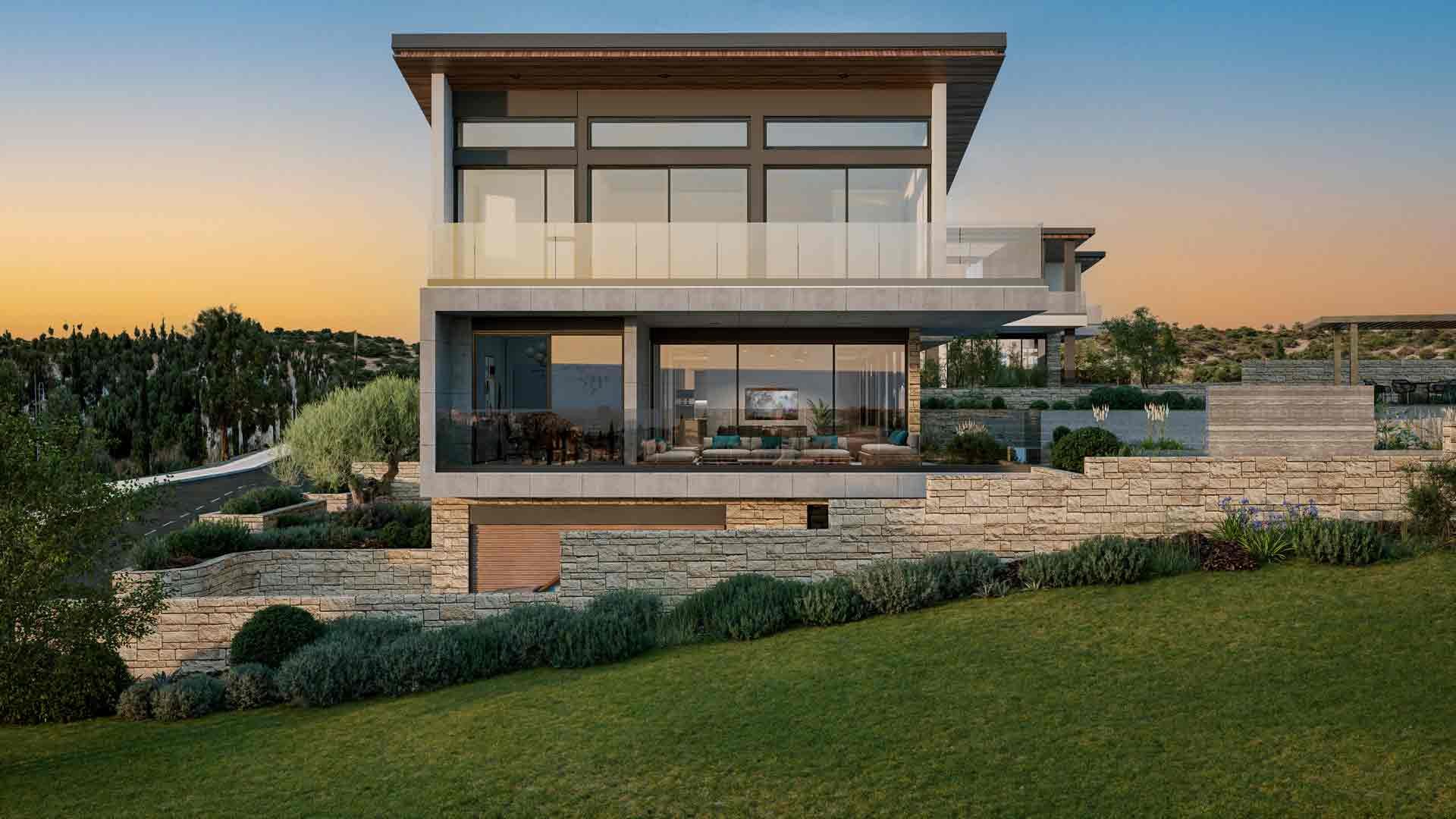 Вилла с 4 спальнями в Aphrodite Hills, Куклия, Пафос, Кипр № 56341