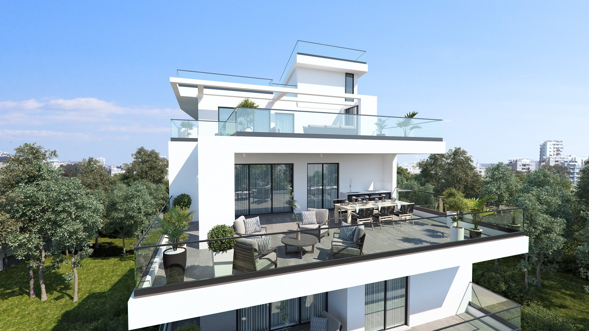 3 bedrooms Penthouse in Larnaca, Larnaka, Cyprus No. 34034