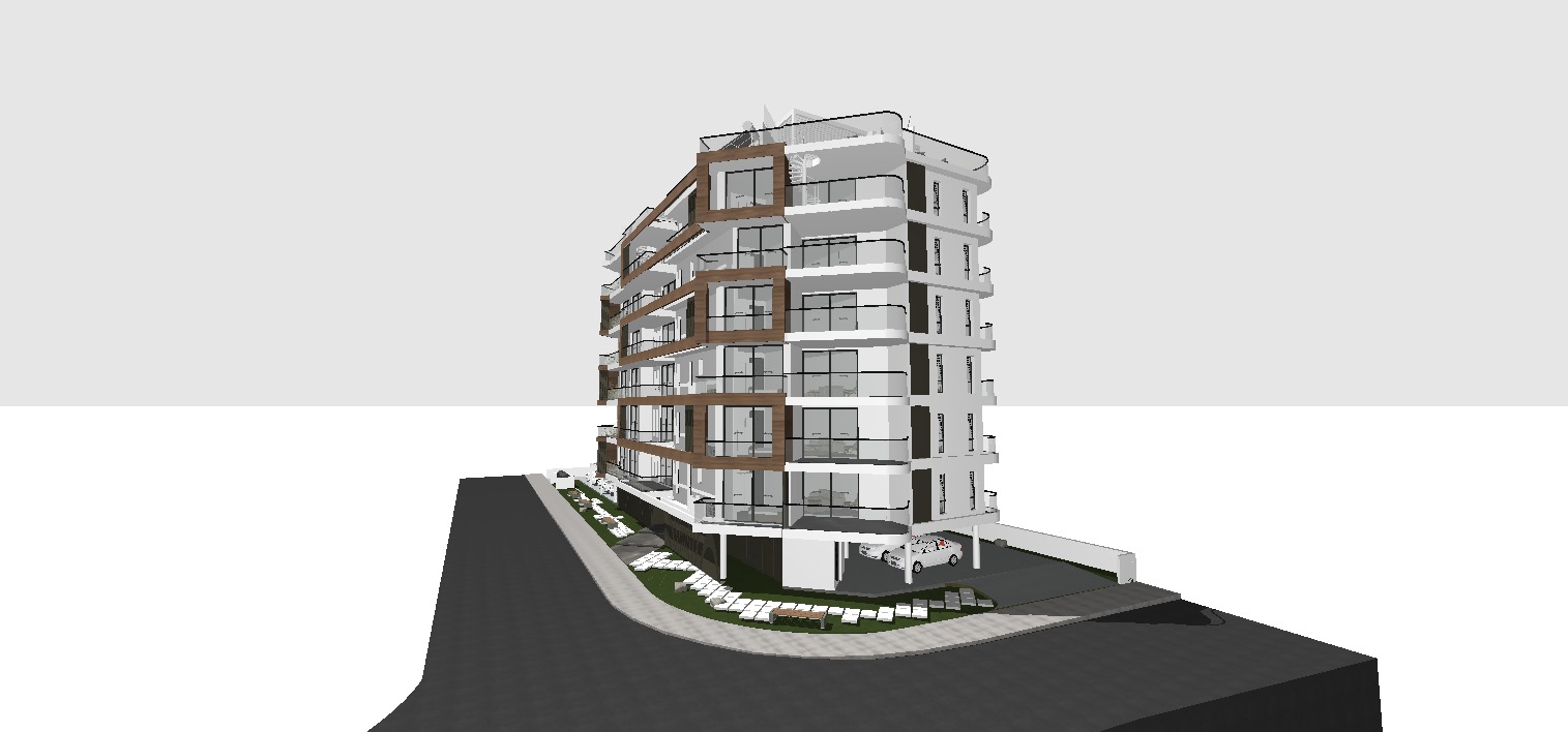 Квартира с 2 спальнями в Ларнака, Кипр № 34066