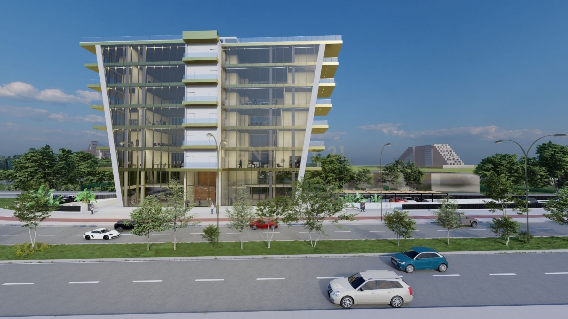 225m2 Oficina en Kato Polemidia, Limassol, Chipre No. 54222