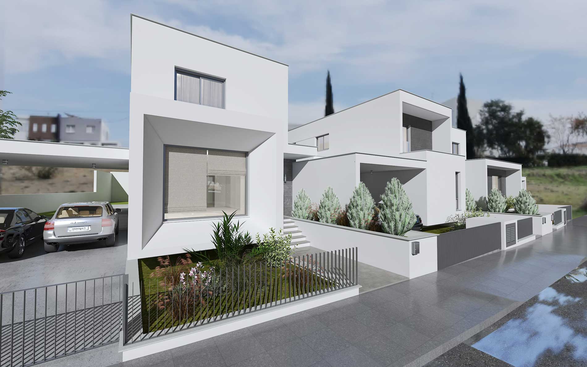 4 bedrooms Townhouse in Lakatamia, Nicosia, Cyprus No. 23405