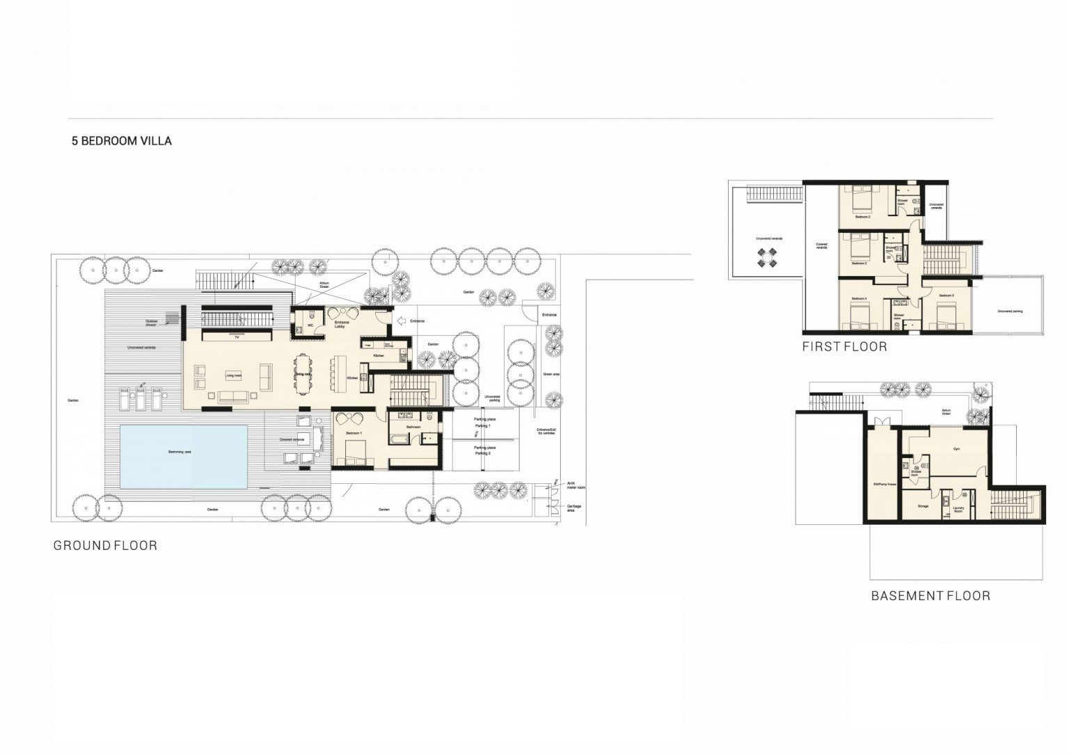 5 bedrooms Villa in Paphos, Cyprus No. 57436