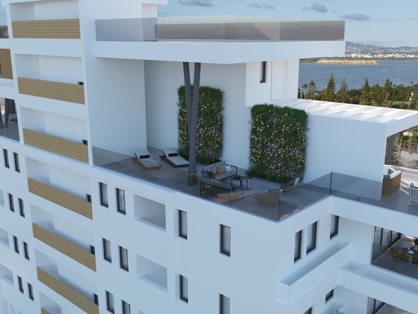 3 dormitorios Apartamento en Larnaca, Larnaka, Chipre No. 23295