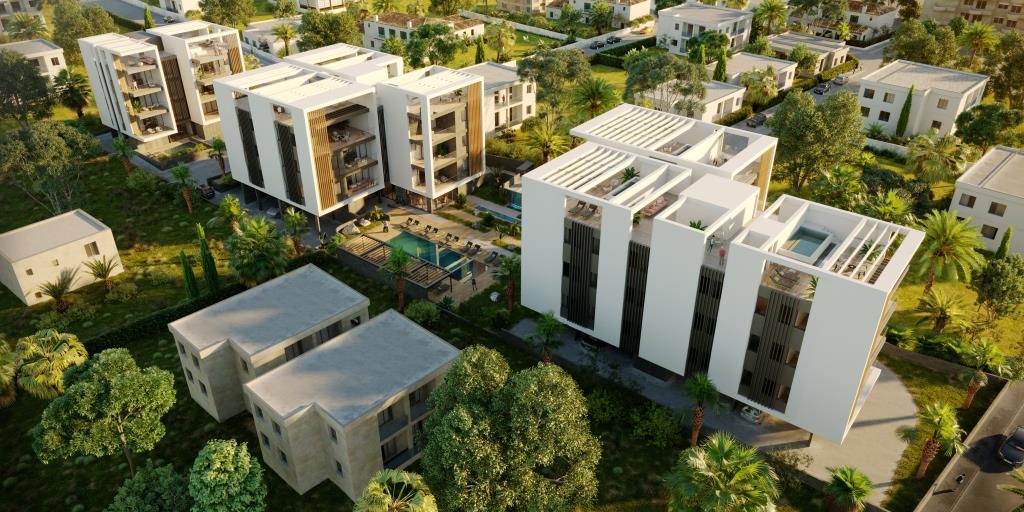 Квартира с 3 спальнями в Пафос, Кипр № 23747