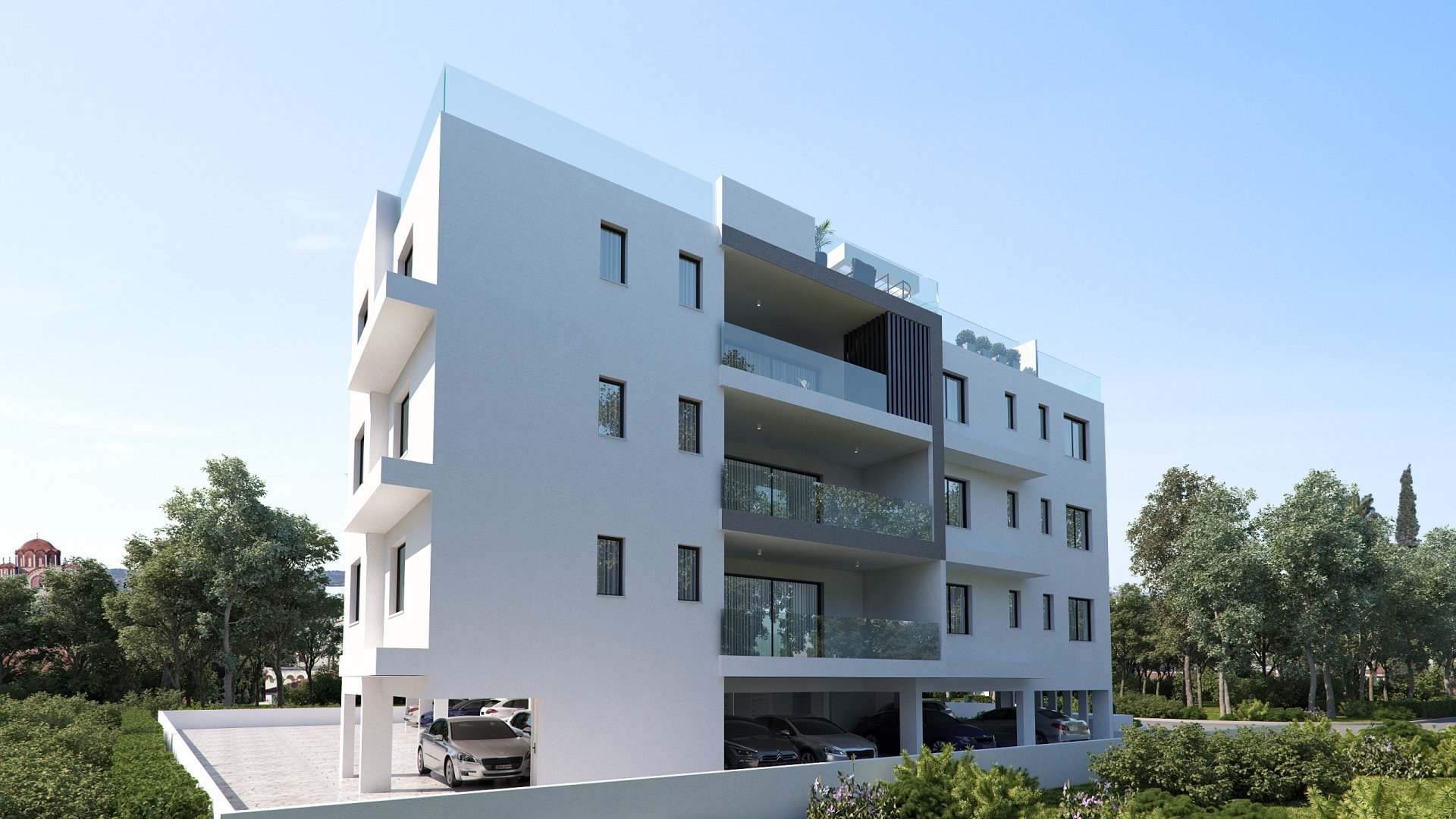 2 bedrooms Apartment in Larnaca, Larnaka, Cyprus No. 34037