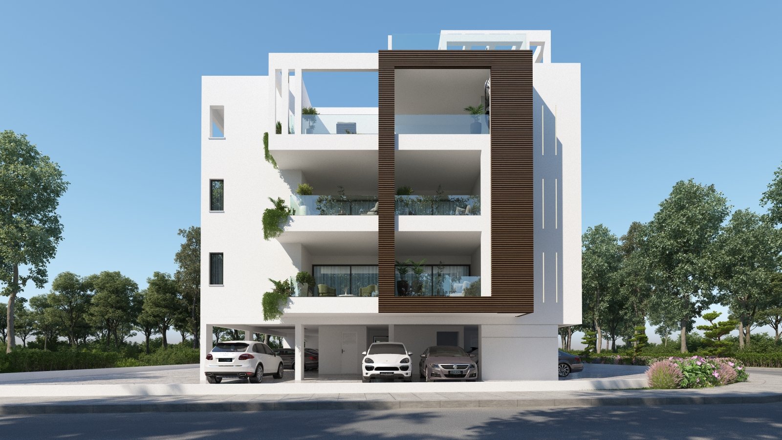 1 dormitorio Apartamento en Larnaca, Larnaka, Chipre No. 34044