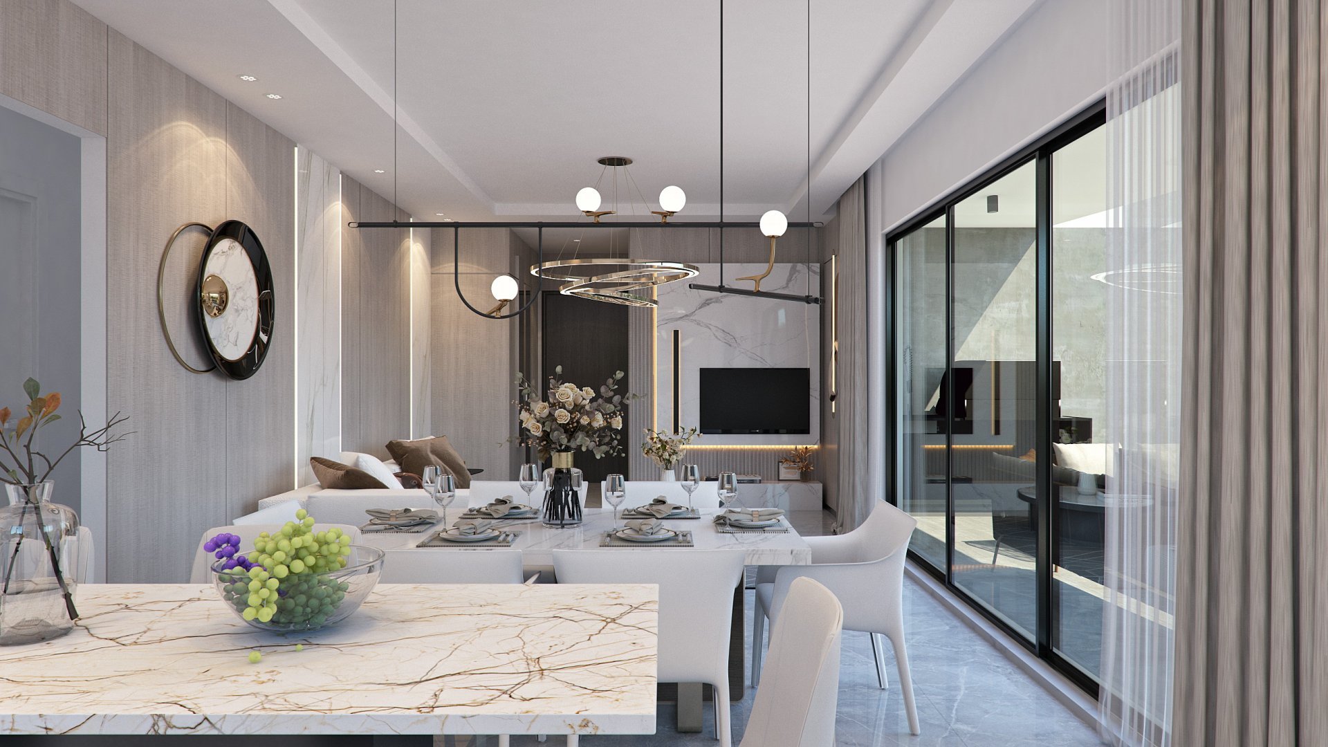 3 bedrooms Apartment in Oroklini, Larnaka, Cyprus No. 33523