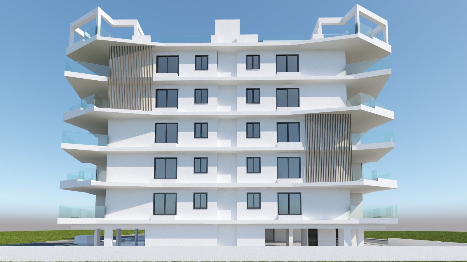 2 dormitorios Apartamento en Larnaca, Larnaka, Chipre No. 23356