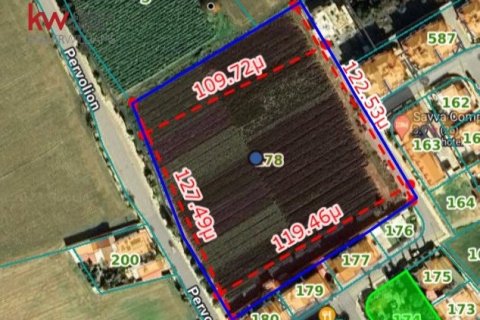14371m2 Land in Pervolia, Larnaka, Cyprus No. 40089
