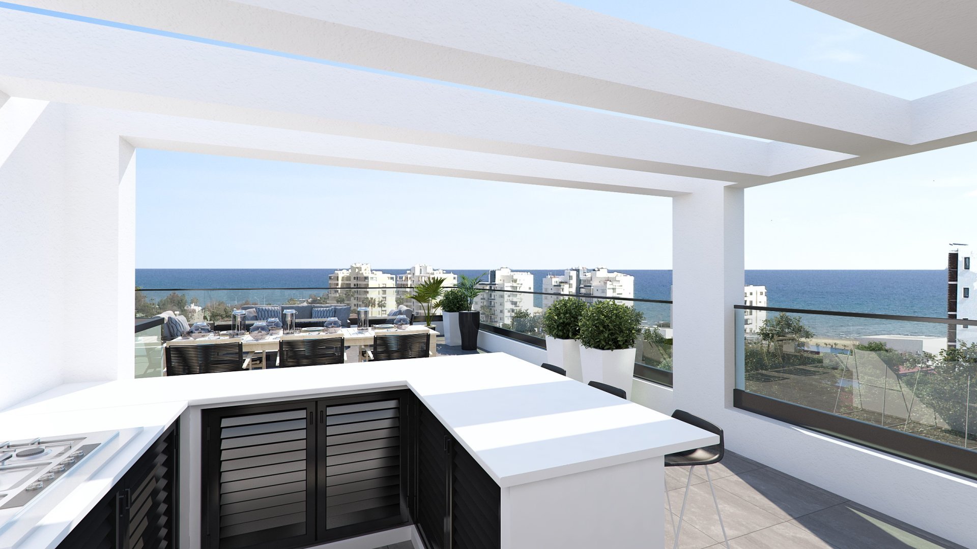 3 bedrooms Penthouse in Larnaca, Larnaka, Cyprus No. 34034