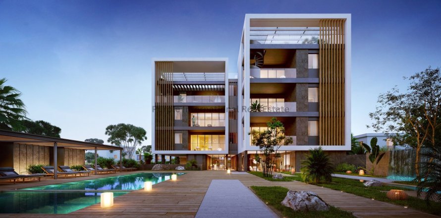 Квартира с 3 спальнями в Пафос,  № 39172