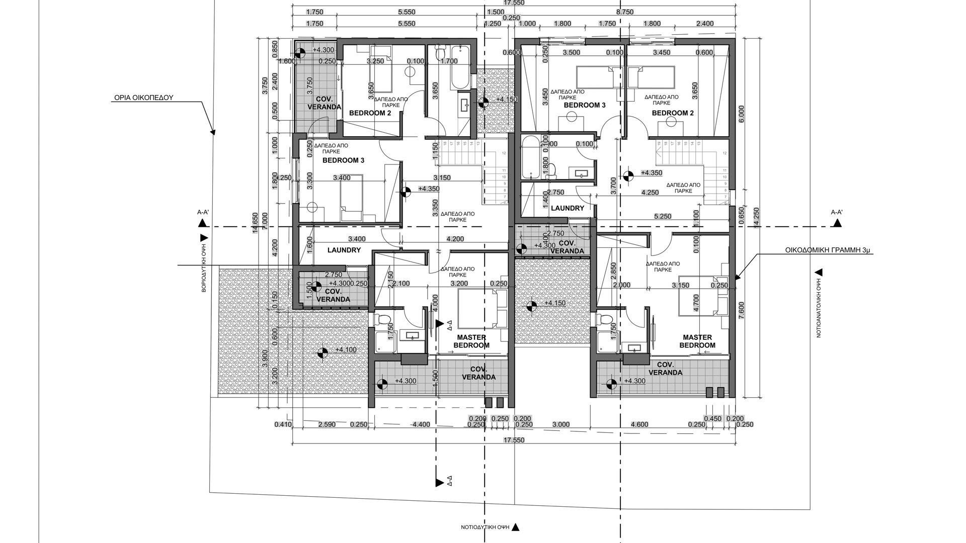4 chambres Villa à Ekali, Limassol, Chypre No. 30130