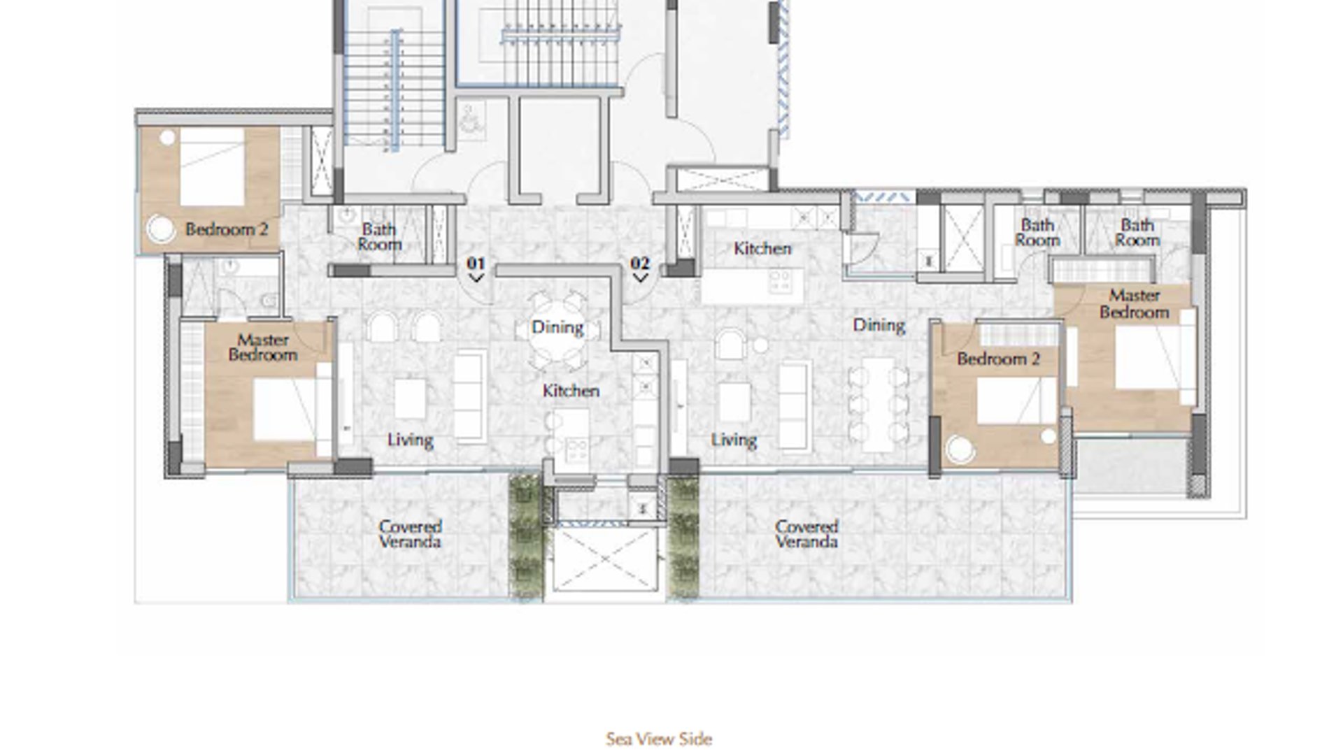 3 chambres Appartement à Mouttagiaka, Limassol, Chypre No. 28768