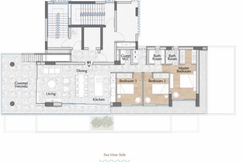 3 chambres Appartement à Mouttagiaka, Limassol, Chypre No. 28768