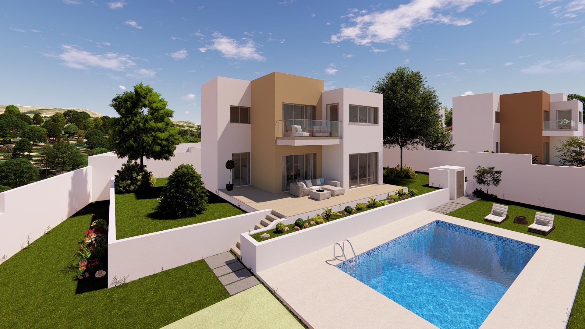 2 chambres Villa à Kouklia, Paphos, Chypre No. 32094