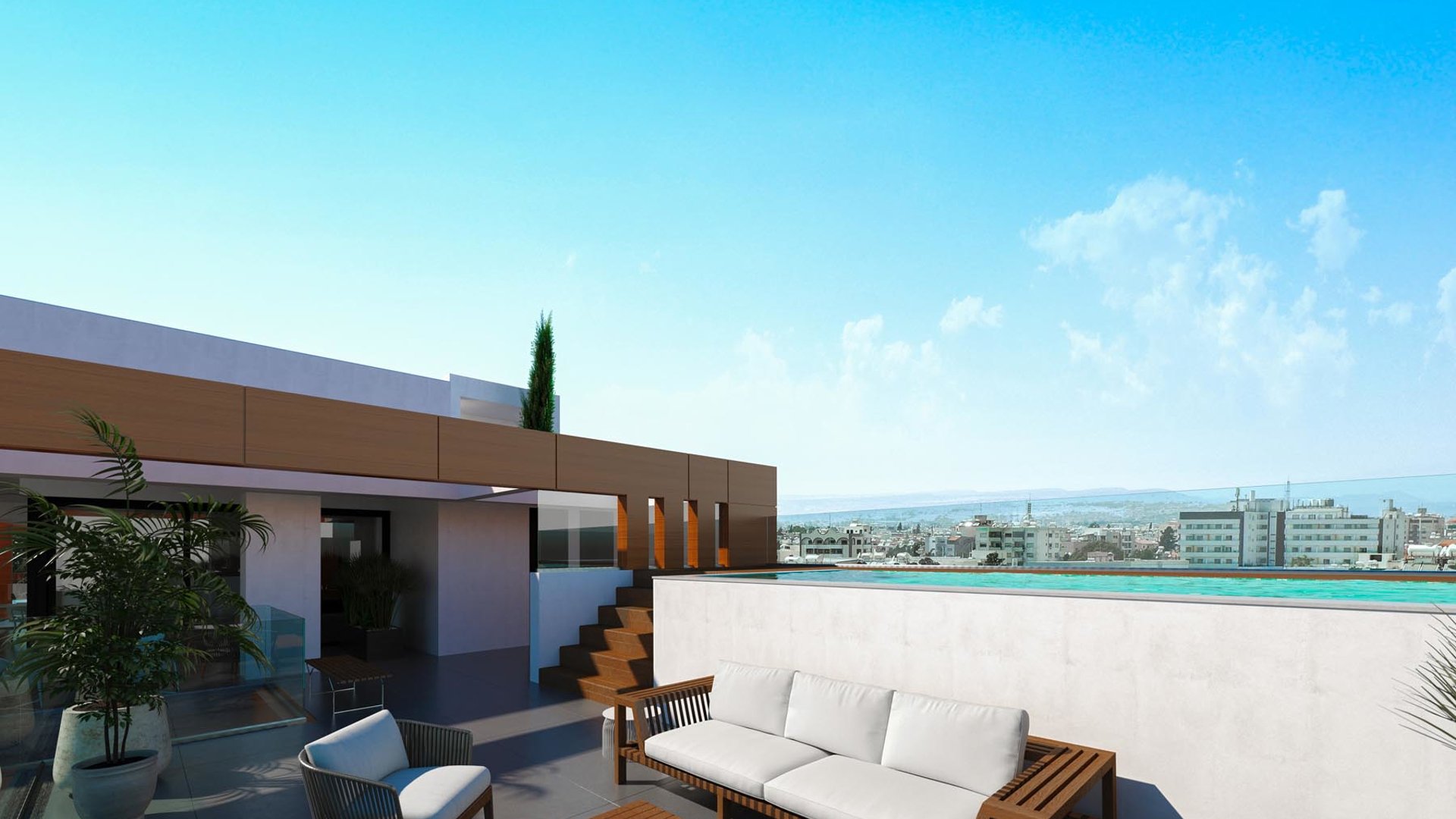 4 bedrooms Penthouse in Tsiflikoudia, Limassol, Cyprus No. 28213