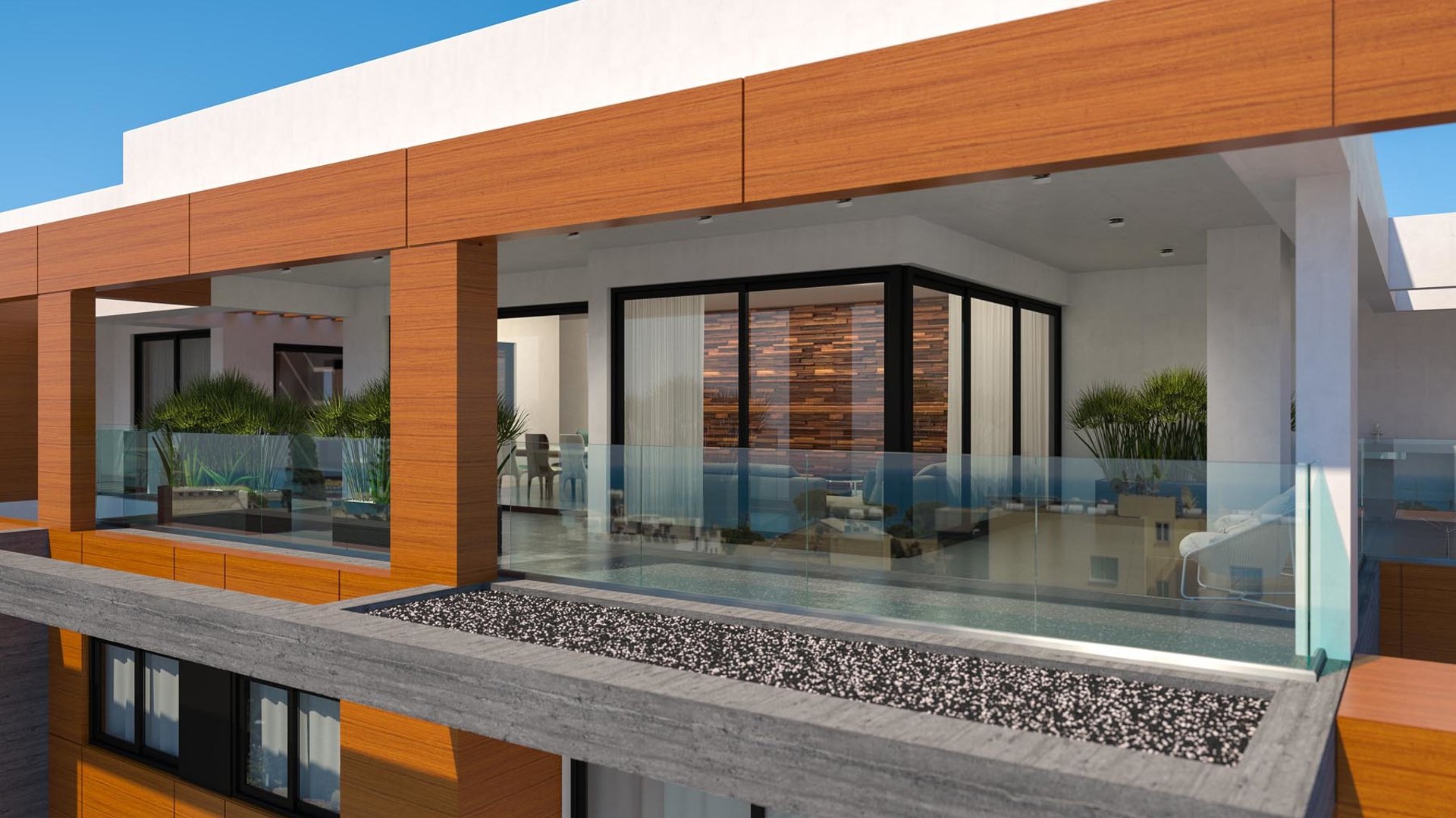 4 bedrooms Penthouse in Tsiflikoudia, Limassol, Cyprus No. 28213