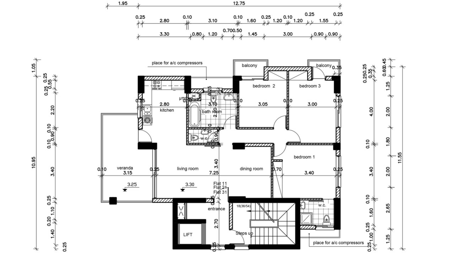 2 bedrooms Penthouse in Limassol, Cyprus No. 28211