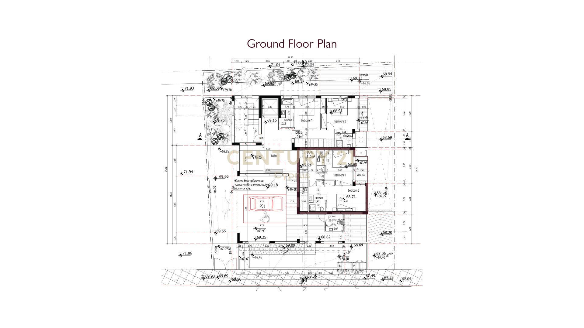 2 dormitorios Apartamento en Germasogeia, Limassol, Chipre No. 55543
