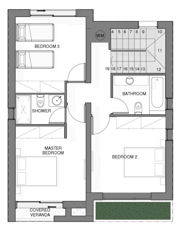 4 pièces Villa à Paphos, Chypre No. 39010
