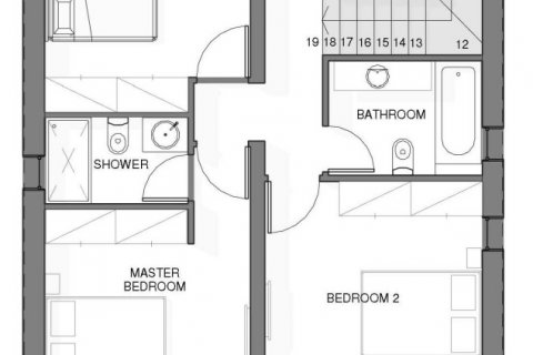 4 rooms Villa in Paphos, No. 39010 13