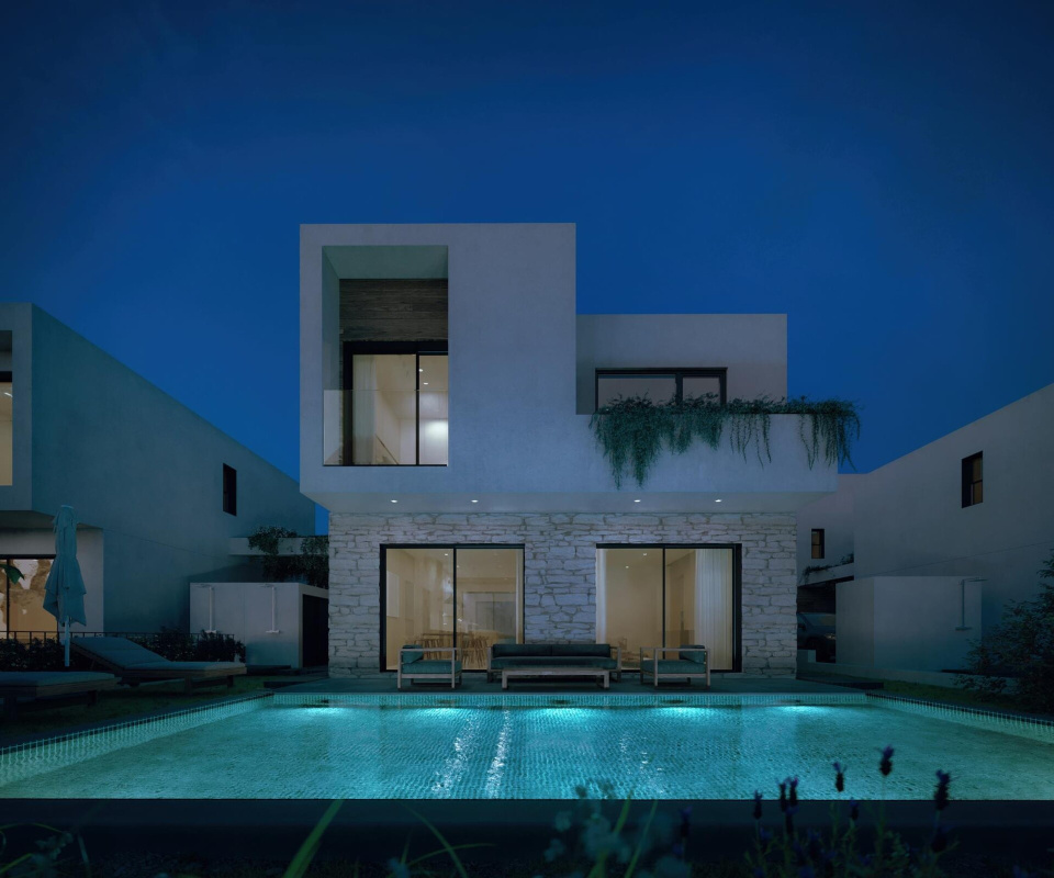 4 pièces Villa à Paphos, Chypre No. 39010