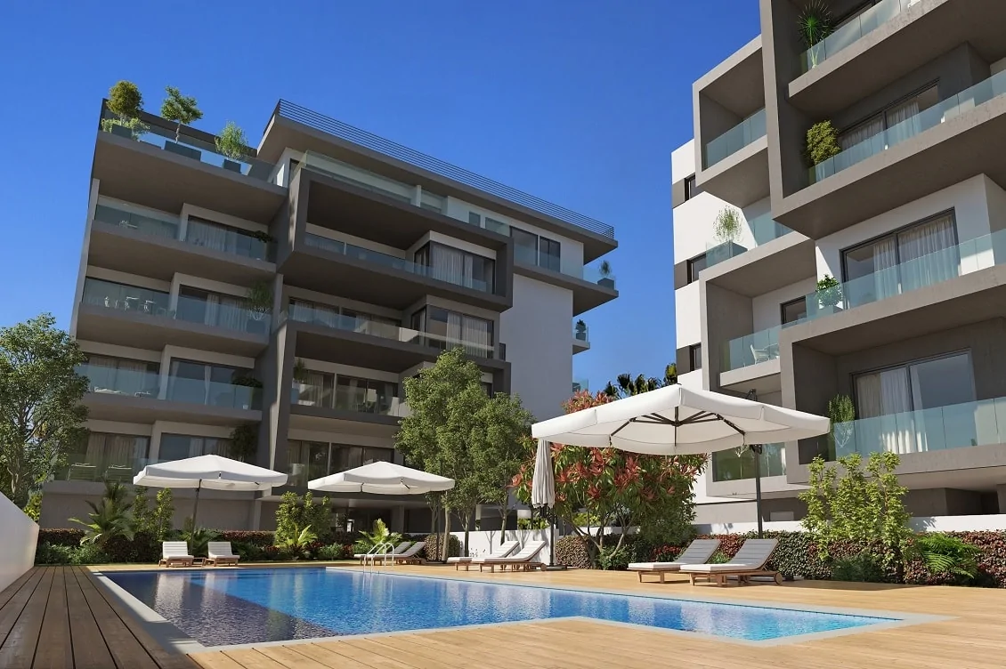 1 dormitorio Apartamento en Limassol, Chipre No. 4954