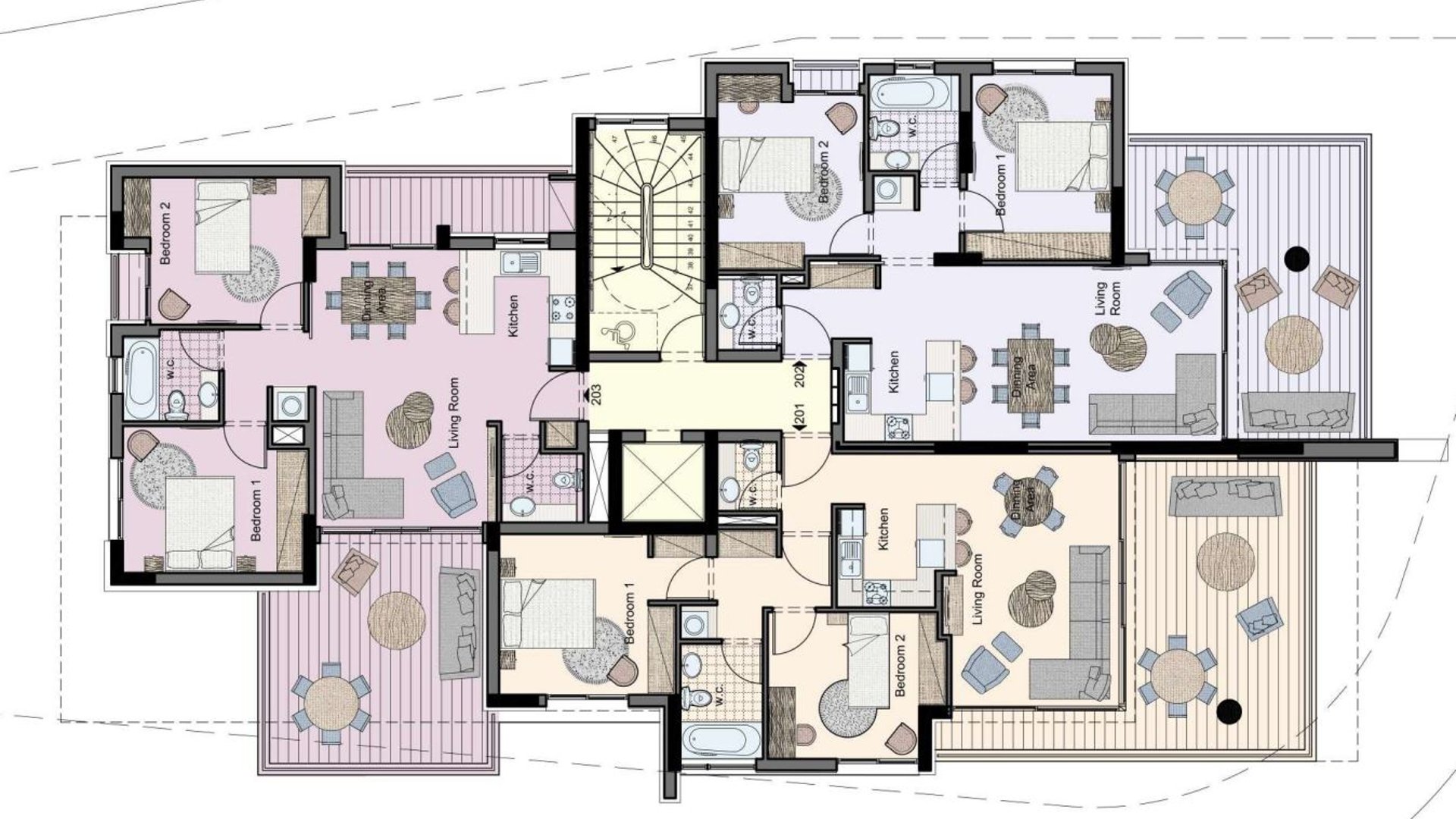 3 bedrooms Penthouse in Limassol, Cyprus No. 26361
