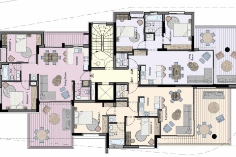2 chambres Appartement à Limassol, Chypre No. 26360