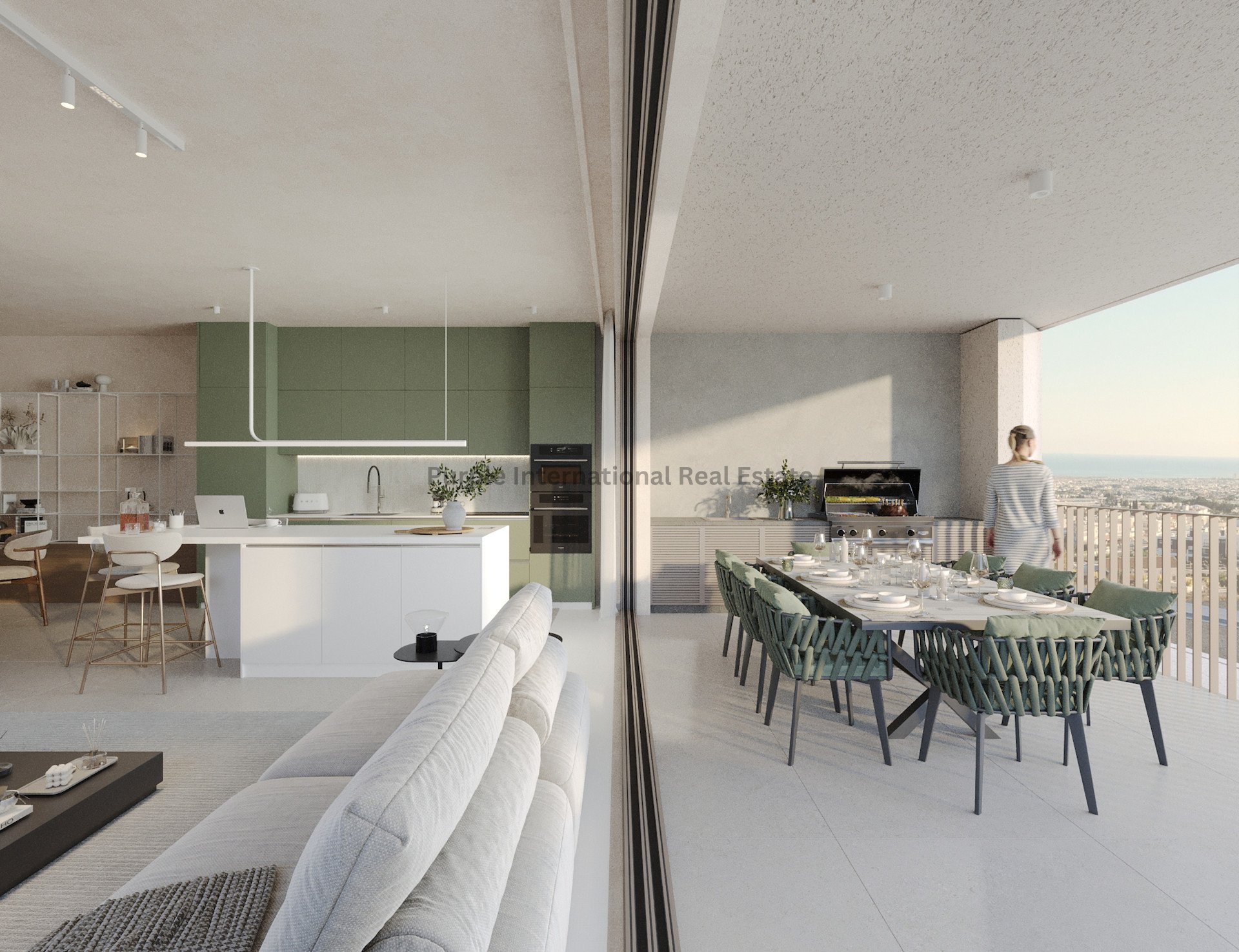 3 dormitorios Apartamento en Paphos, Chipre No. 57249