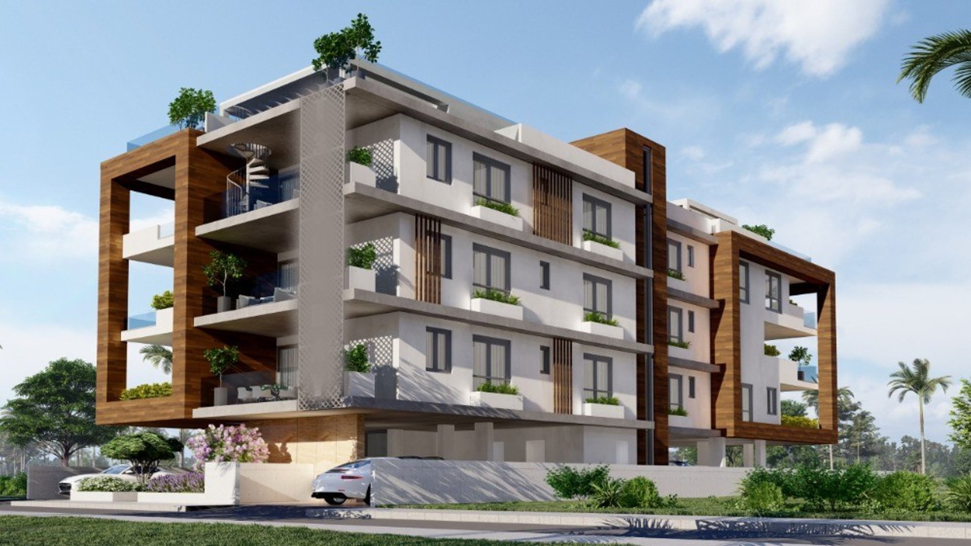 2 bedrooms Penthouse in Aradippou, Larnaka, Cyprus No. 26435