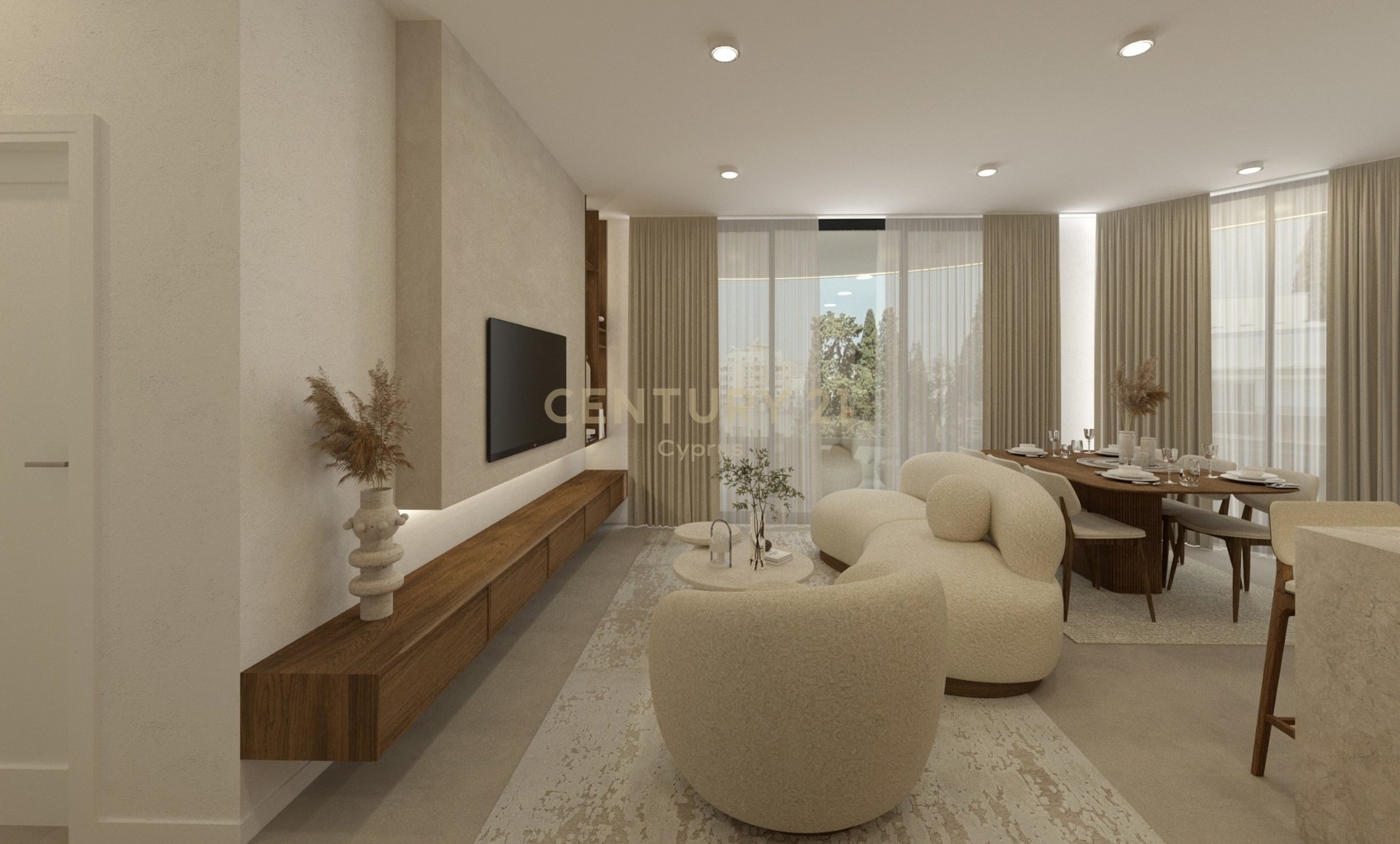3 bedrooms Apartment in Larnaca, Larnaka, Cyprus No. 55439