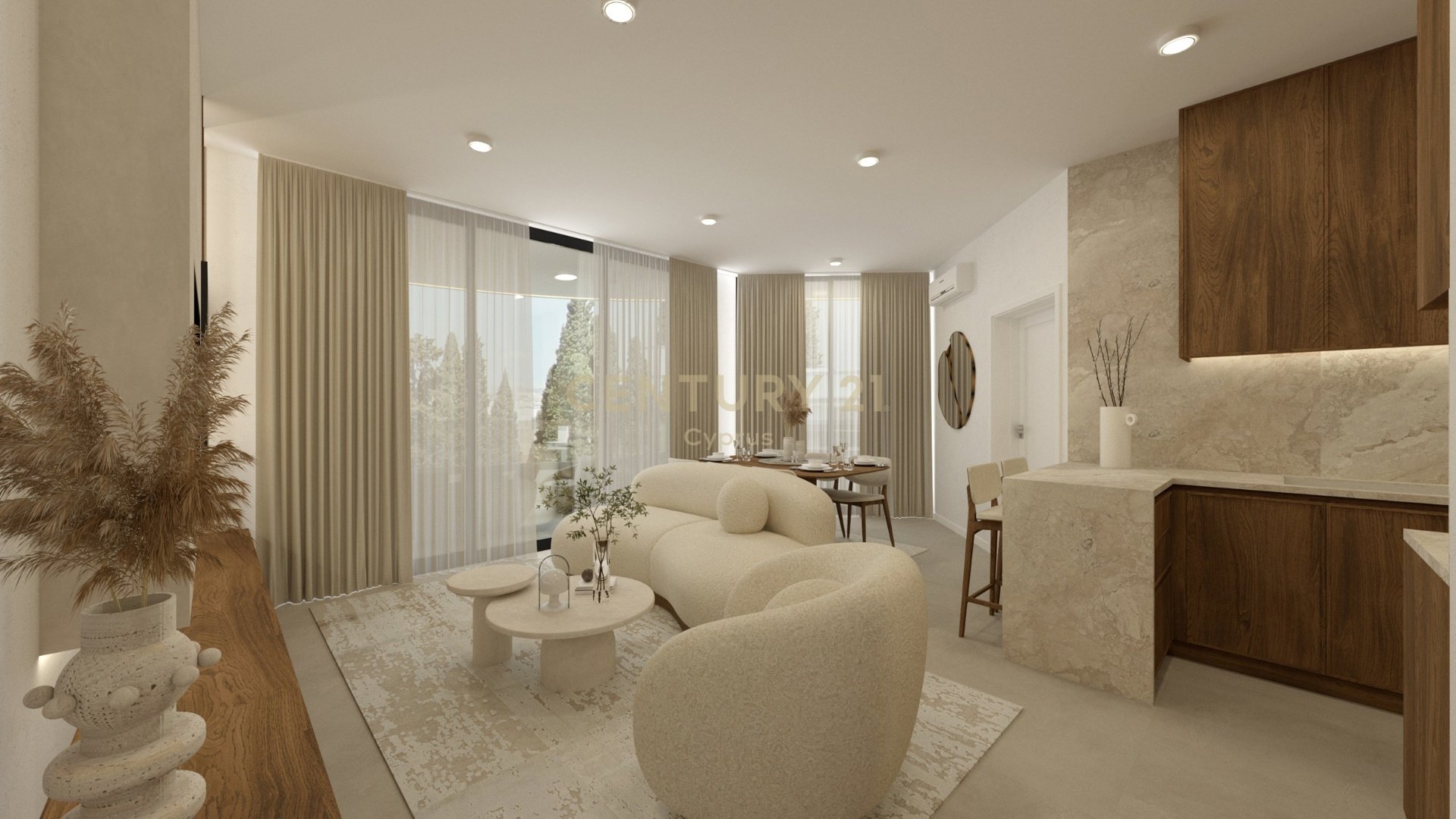 3 bedrooms Apartment in Larnaca, Larnaka, Cyprus No. 55439