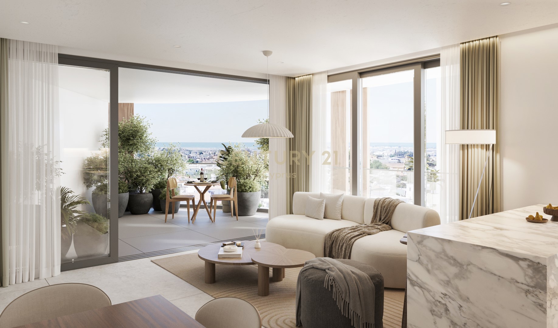 3 bedrooms Apartment in Larnaca, Larnaka, Cyprus No. 55438