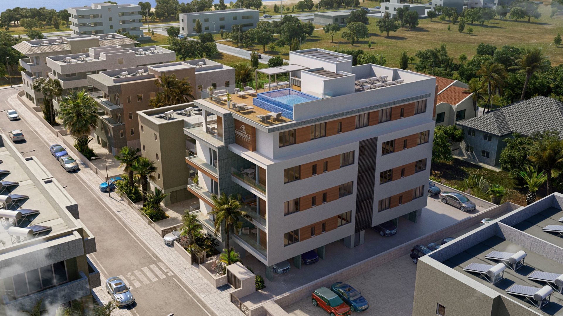 2 chambres Appartement à Hortensia Residence Limassol, Chypre No. 4538