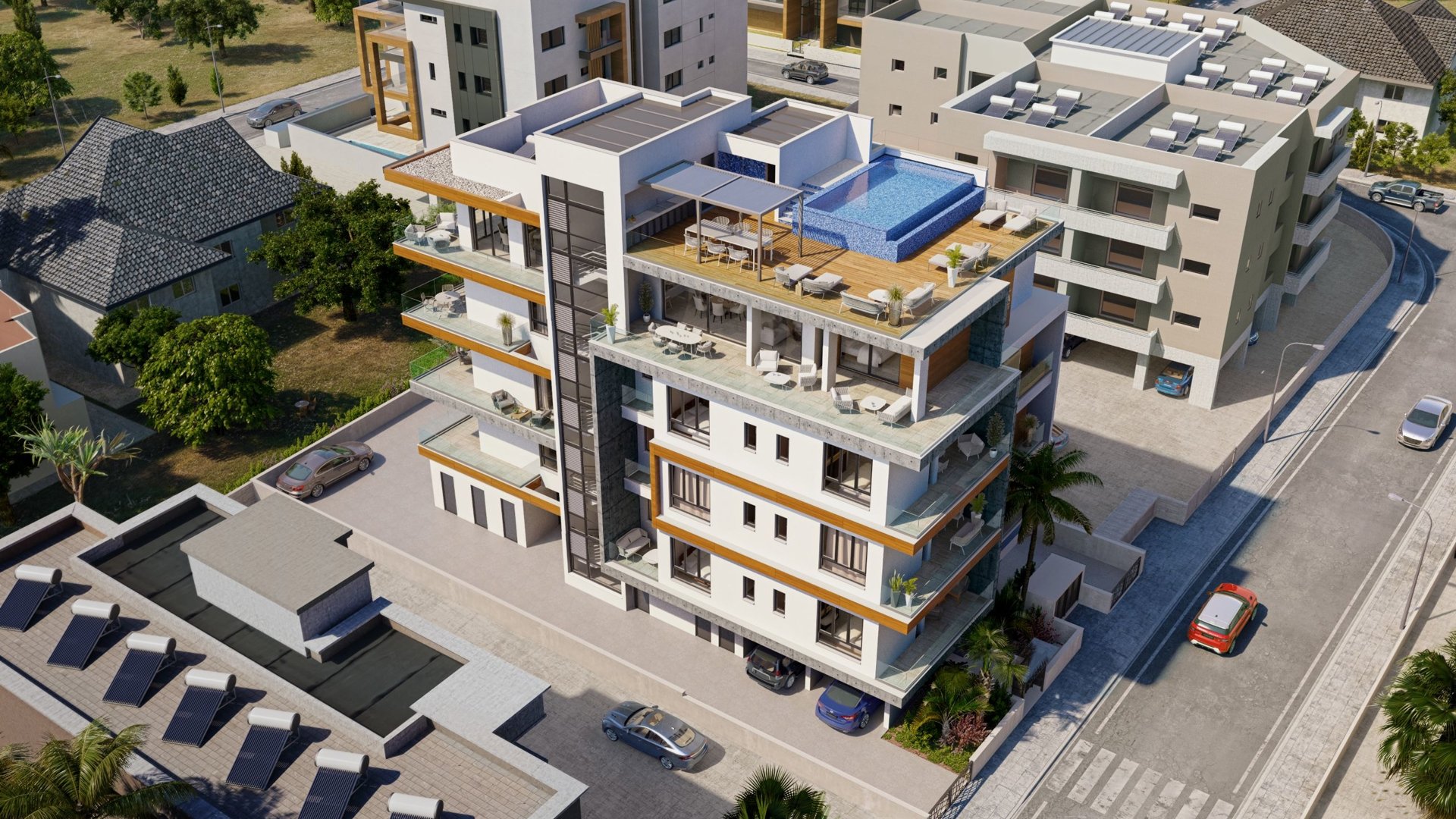 2 chambres Appartement à Hortensia Residence Limassol, Chypre No. 4538