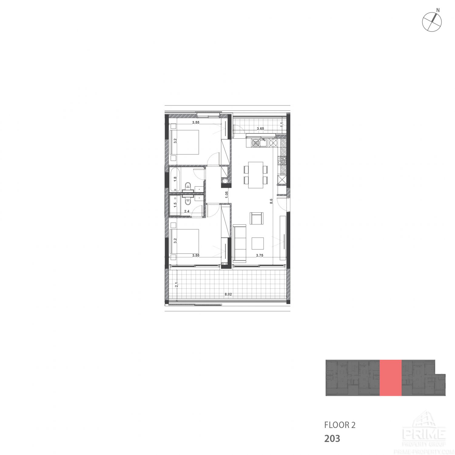 2 bedrooms Apartment in Potamos tis Germasogeias, Germasogeia, Limassol, Cyprus No. 4541