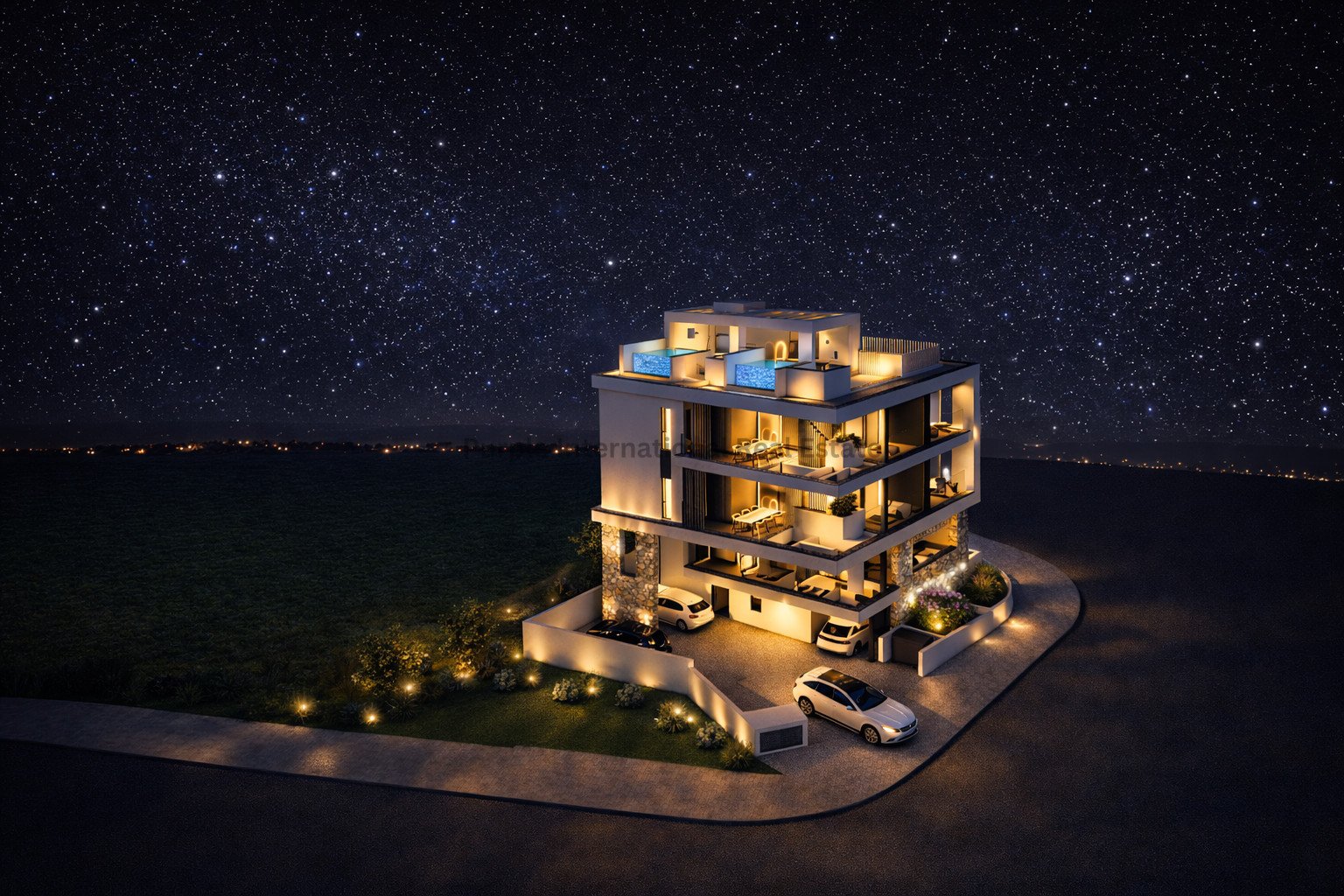 2 bedrooms Apartment in Ayia Napa, Ammochostos, Cyprus No. 52124