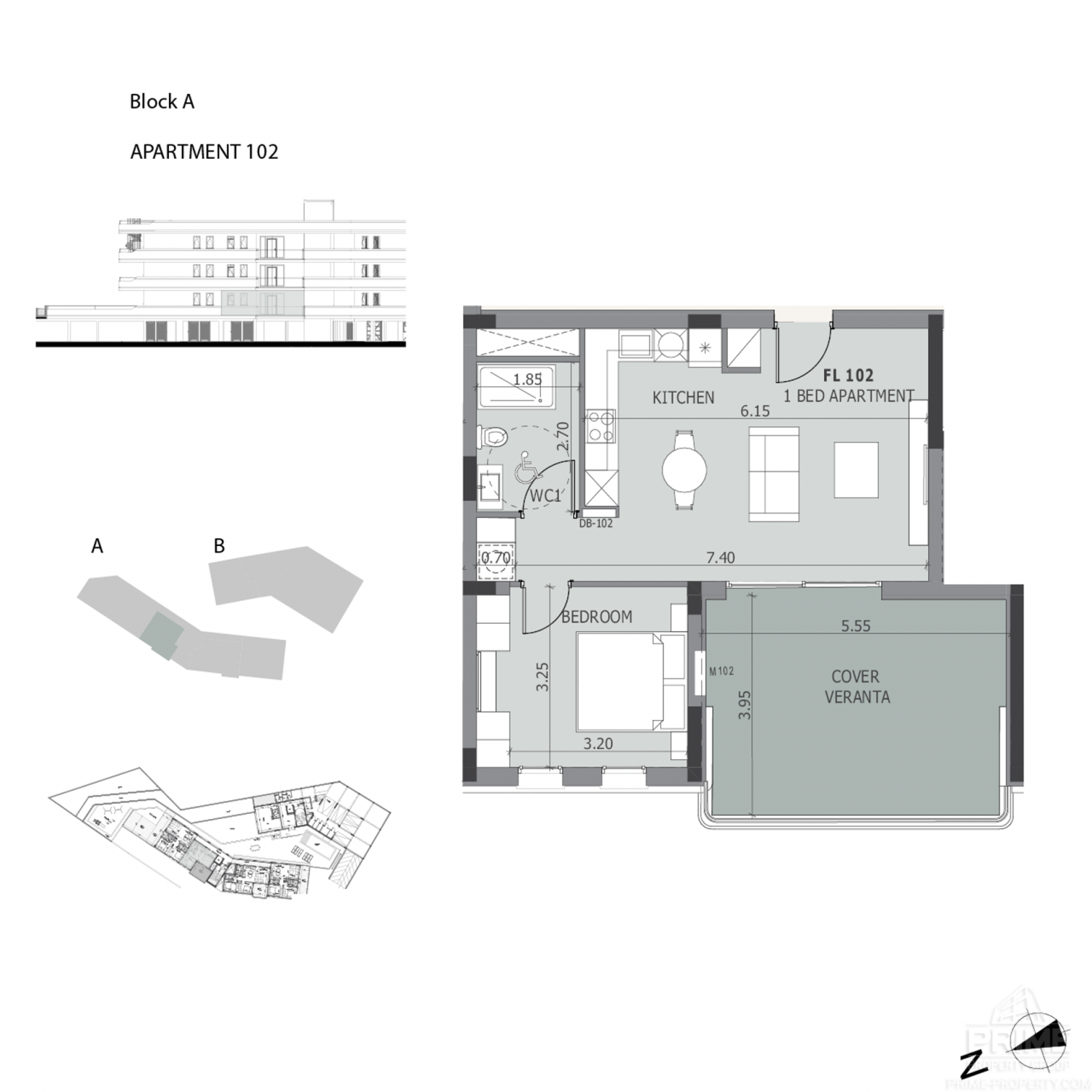 1 chambre Appartement à Cypress Grove Agios Tychonas, Limassol, Chypre No. 4634