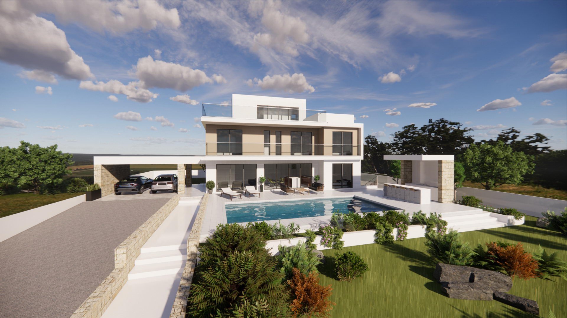 4 bedrooms Villa in Pegeia, Paphos, Cyprus No. 5487