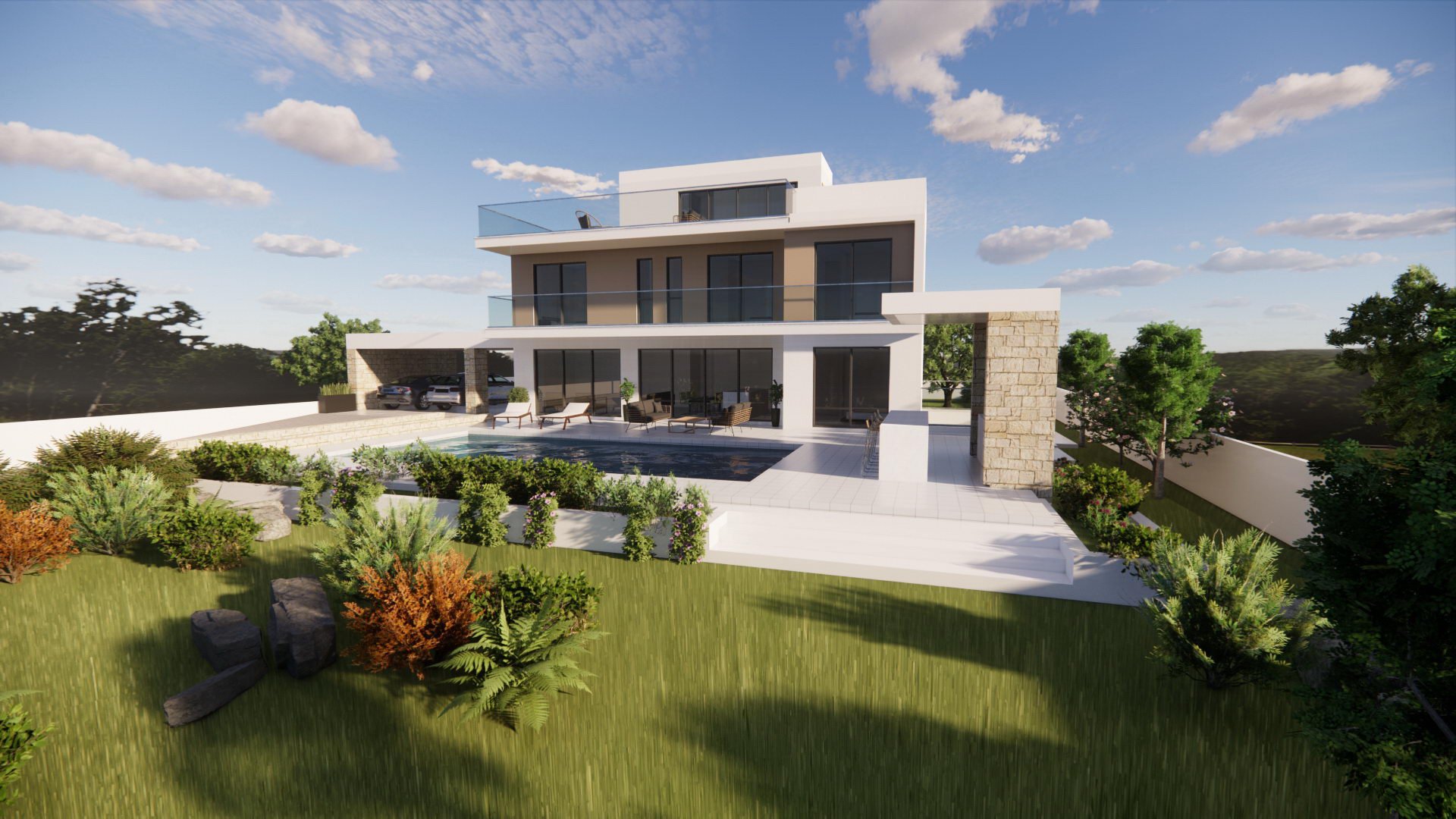 4 bedrooms Villa in Pegeia, Paphos, Cyprus No. 5487