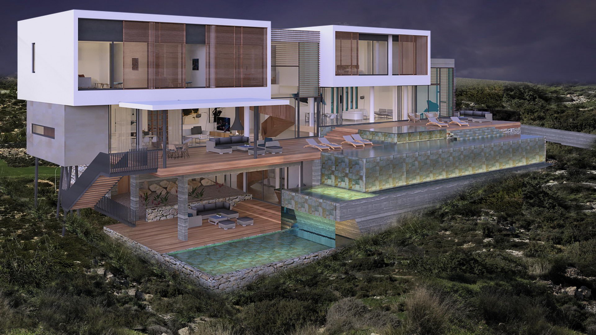 6 chambres Villa à Pegeia, Paphos, Chypre No. 5505