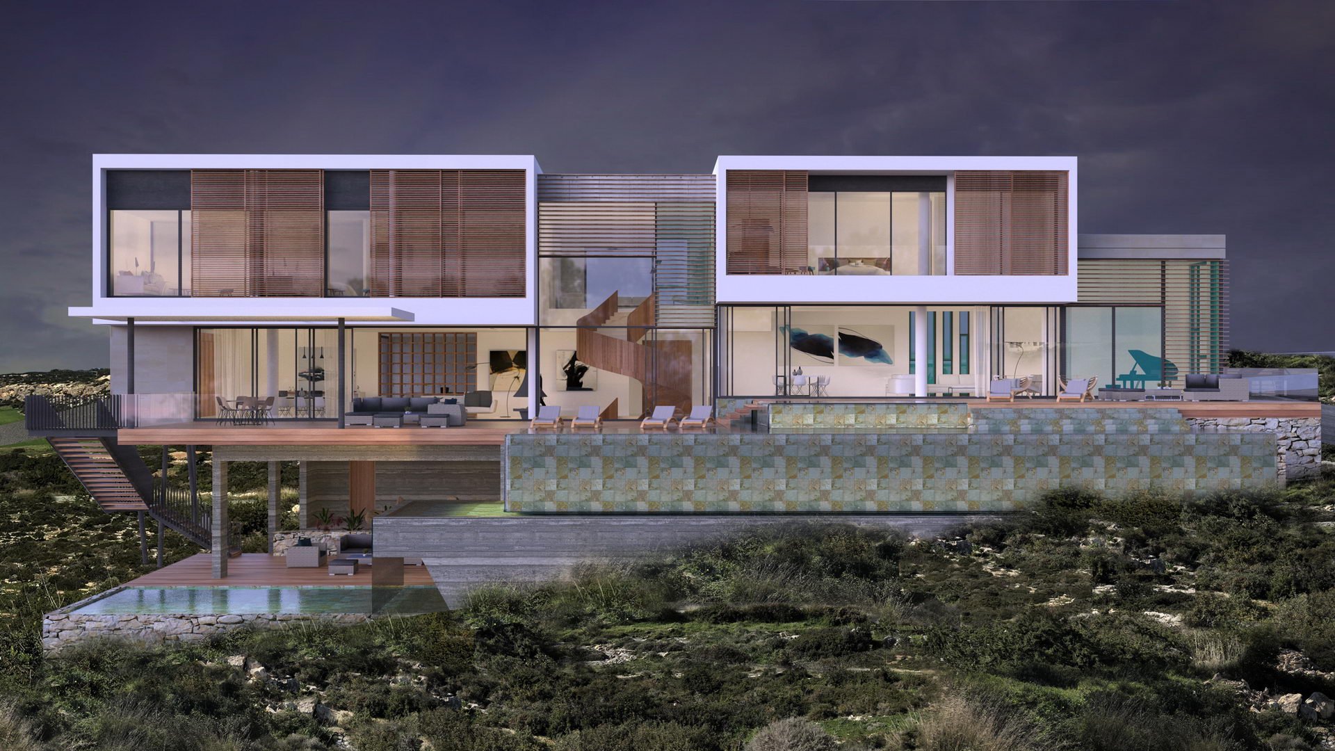 6 chambres Villa à Pegeia, Paphos, Chypre No. 5505