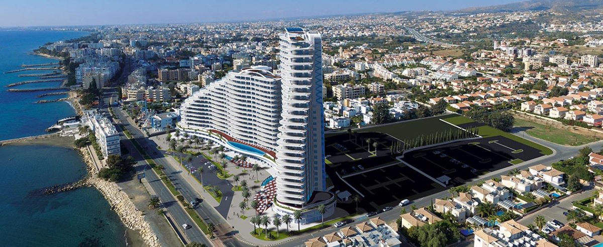 Квартира с 3 комнатами в Лимассол, Лимасол, Кипр № 38044