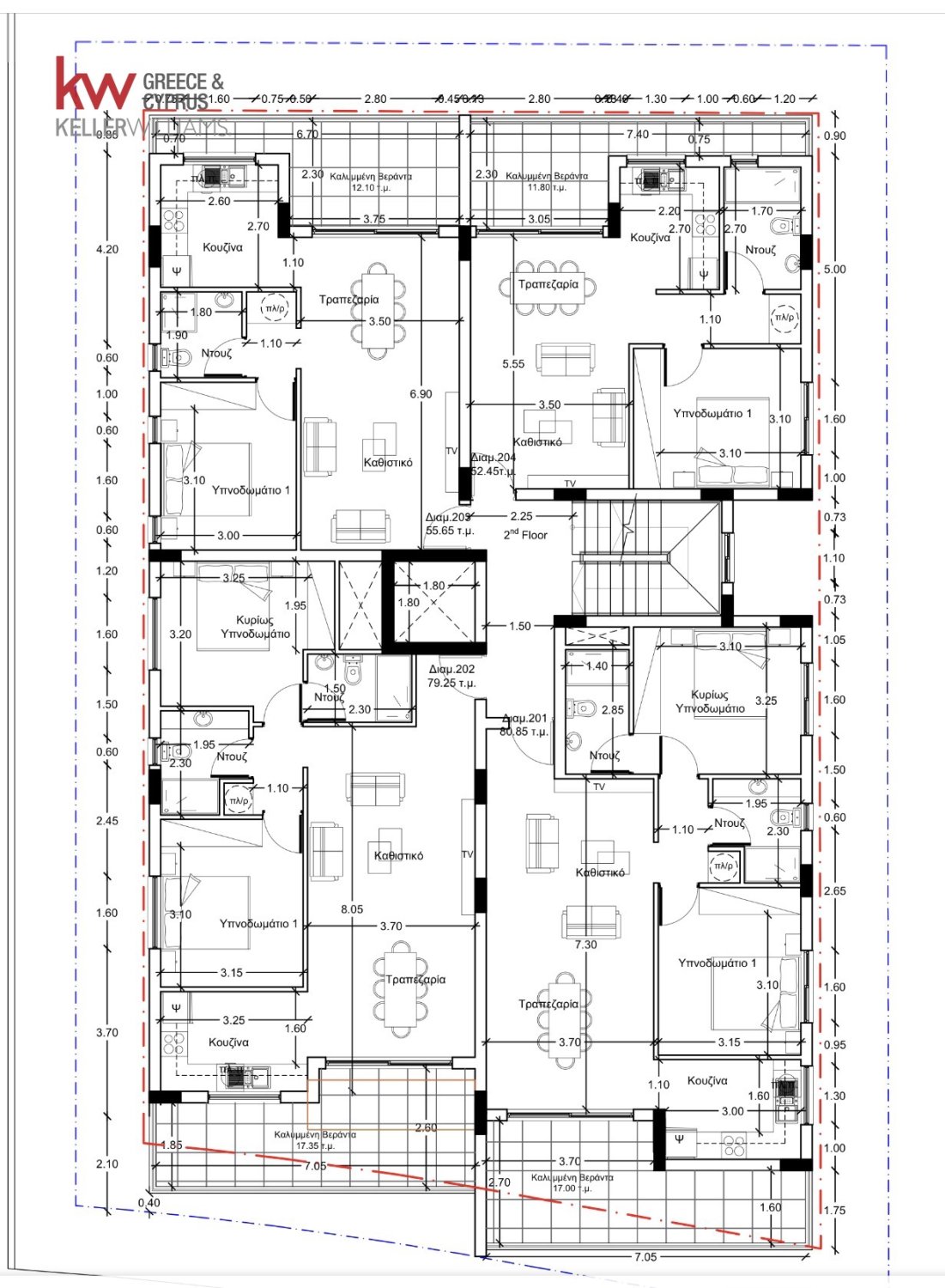 2 bedrooms Apartment in Kiti, Larnaka, Cyprus No. 51296