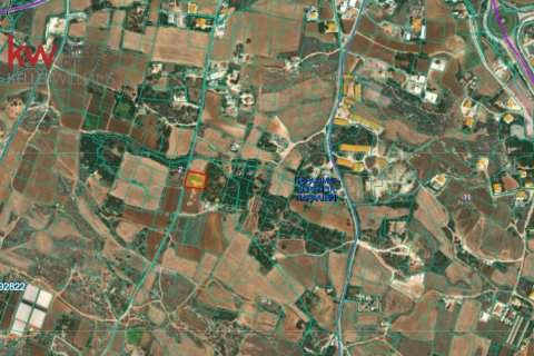 Земельный участок 2317м2 в Паралимни, Аммохостос,  № 56756