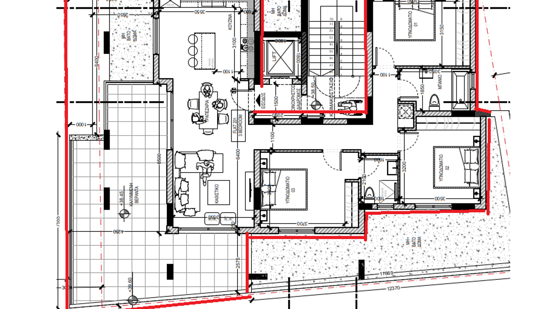 3 chambres Appartement à Larnaca, Larnaka, Chypre No. 30033